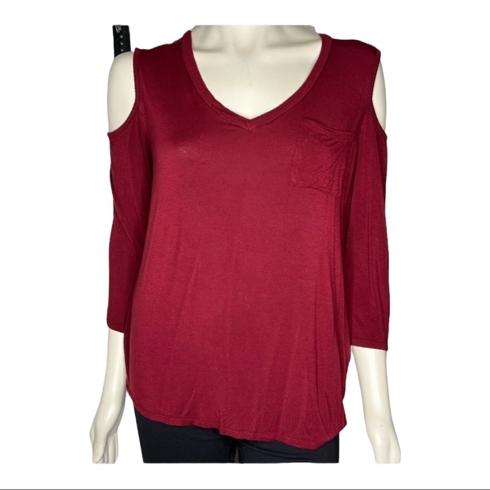 Joe Boxer Cold Shoulder Top